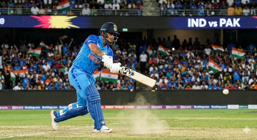 Ishan Kishan Pakistan ke khilaf shandar batting karte hue T20 match mein